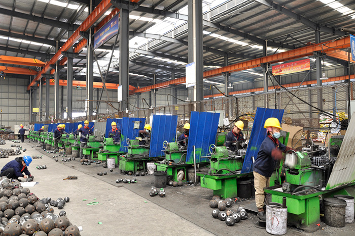 江门网架锥头车间